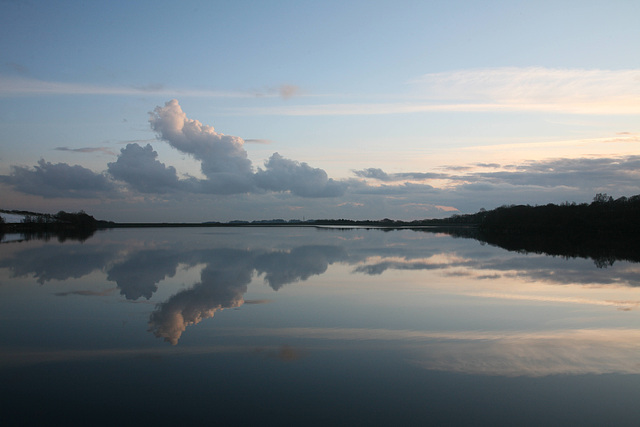 Evening at Yarrow Reservoir