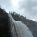 Emperor Falls with Mount Robson in the Background