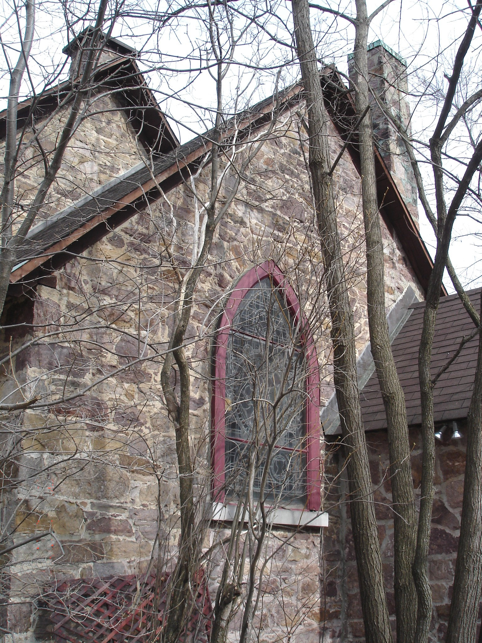 St.Marys Anglican church Como et cimetière - Hudson,  Québec /  25 mars 2010