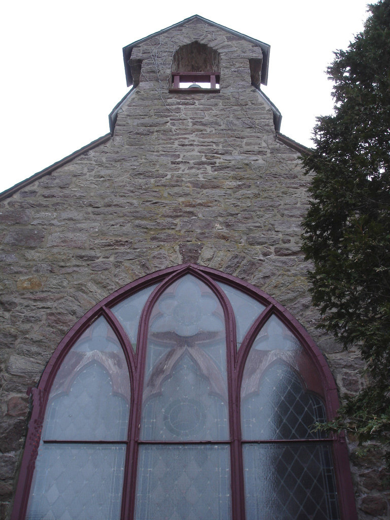 St.Marys Anglican church Como et cimetière - Hudson, Québec /  25 mars 2010