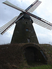 20100225 04842Aw [D~MI] Windmühle, Hille-Nordhemmern