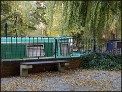 canalside barrier at Mount Place