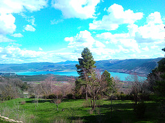 Vista desde Leyre (Navarra)