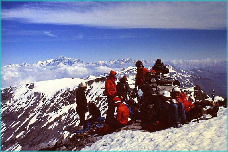 Montée au Gd Paradis