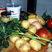 Zutaten für Kartoffelsalat