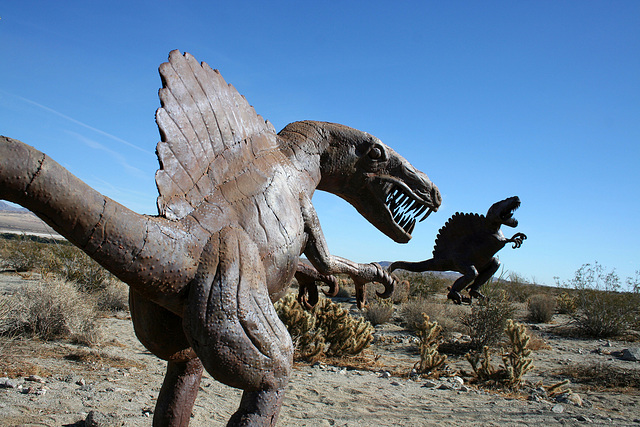 Galleta Meadows Estates Dinosaur Sculpture (3674)