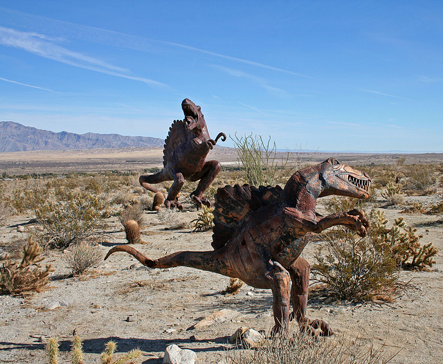 Galleta Meadows Estates Dinosaur Sculpture (3676)