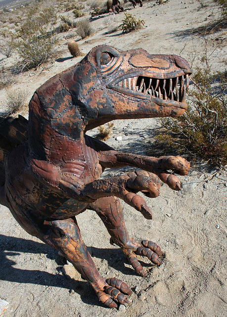 Galleta Meadows Estates Dinosaur Sculpture (3678)