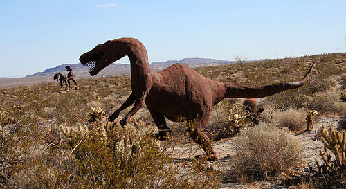 Galleta Meadows Estates Dinosaur Sculpture (3695)