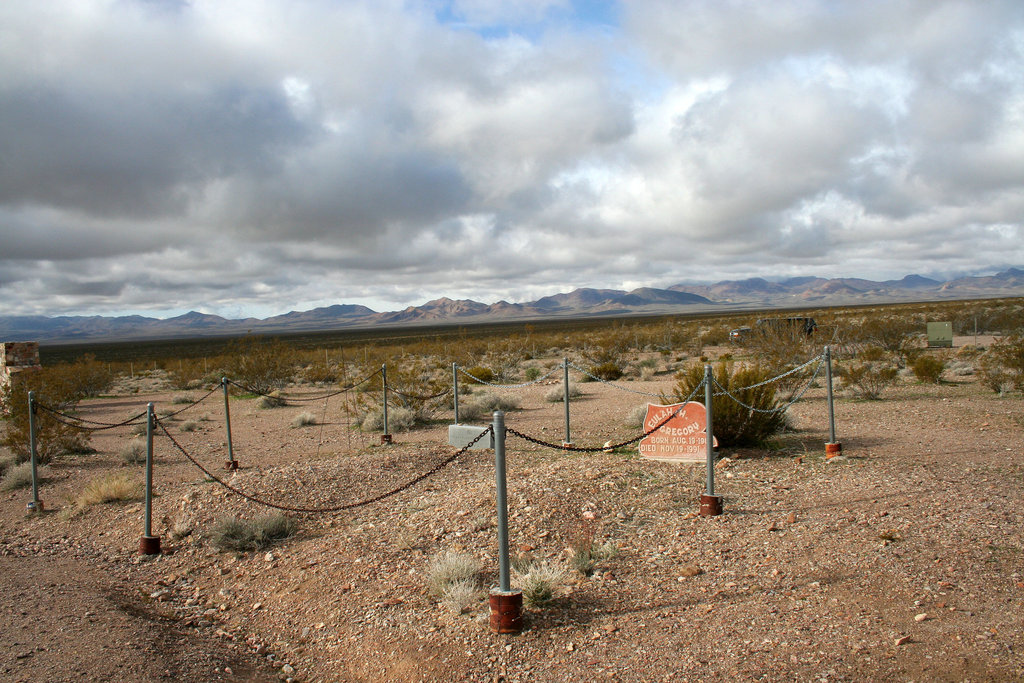 Rhyolite Cemetery - Eulah H Gregory (5296)