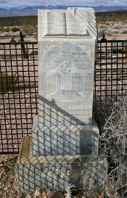 Rhyolite Cemetery - Daniel G Kennedy (5282)