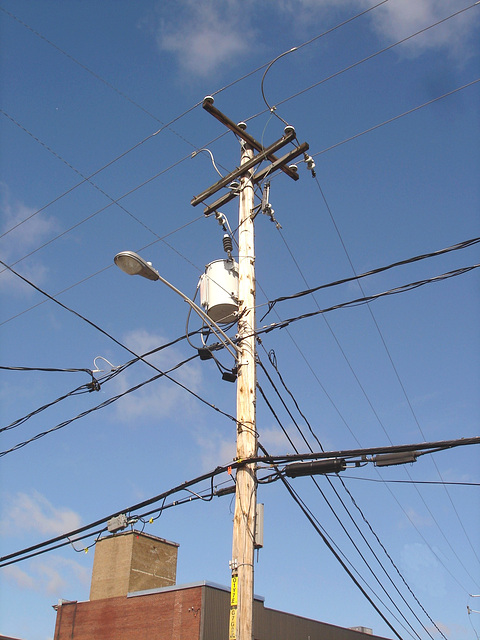 Photo électrique / Electric picture - Dans ma ville / Hometown.  24 mars 2010