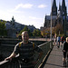 auf der Hohenzollern-Brücke