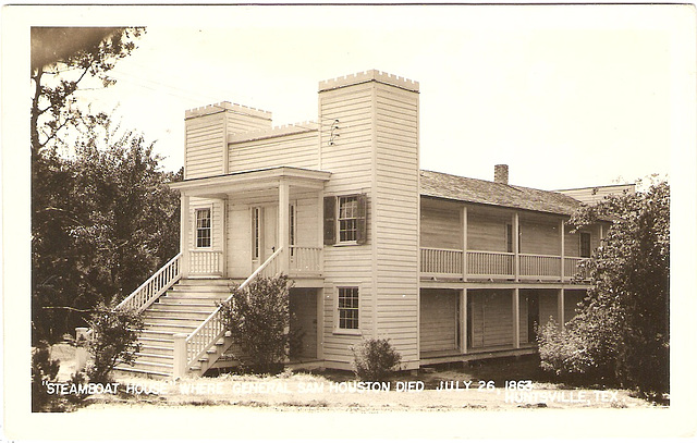 Sam Houston's Steamboat House