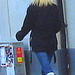 Guldfynd Swedish blond in jeans with low-heeled boots /  La Déesse blonde  Guldfynd en jeans et bottes à talons plats -  Ängelholm / Suède - Sweden.  23 octobre 2008