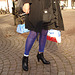 La Dame blonde Hoss Oss Fär en bottines sexy à talons hauts /  -  Hoss Oss Fär Swedish blond mature in short high-heeled Boots /  Ängelholm  /  Sweden - Suède.  23 octobre 2008