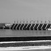 Canal de Carillon /  Carillon canal -  Québec, CANADA.  19 mars 2010 -  N & B