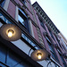 Lampadaires de façade et architecture envoûtante / Wall street lamps and enchanting architecture - Portland, Maine.  USA - 11 0ctobre 2008