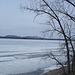 Lac Brome /  Brome lake -  Qc,   CANADA.  28 mars 2010