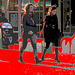 Kicks & Josfphsons  Swedish duo /  Ängelholm - Sweden - Suède.  23 octobre 2008 - Postérisation sur coulis rouge