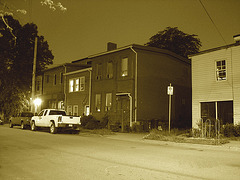 Halifax by the night  / Canada.  June / Juin 2008   - Sepia