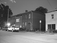 Halifax by the night  / Canada.  June / Juin 2008  - N & B