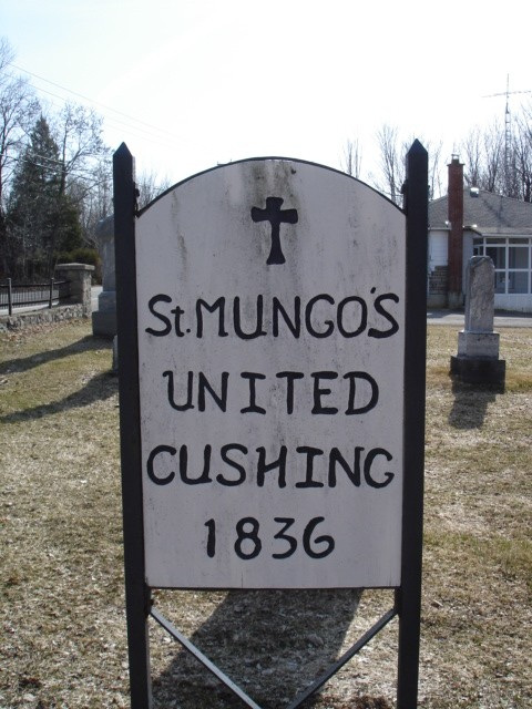 St.Mungos united cushing 1836 - Chatham ( Cushing).  Québec, CANADA.   19-03-2010