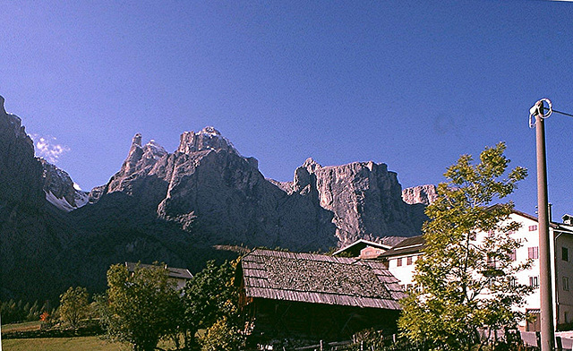 Alpen-5-001-81Sw Dolomiten Sella-Gruppe