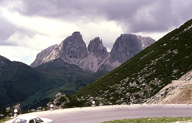 Alpen-5-005-81w Dolomiten Langkofel