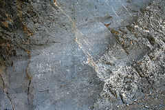 Graffiti (& Petroglyphs?) in Marble Canyon (4630)