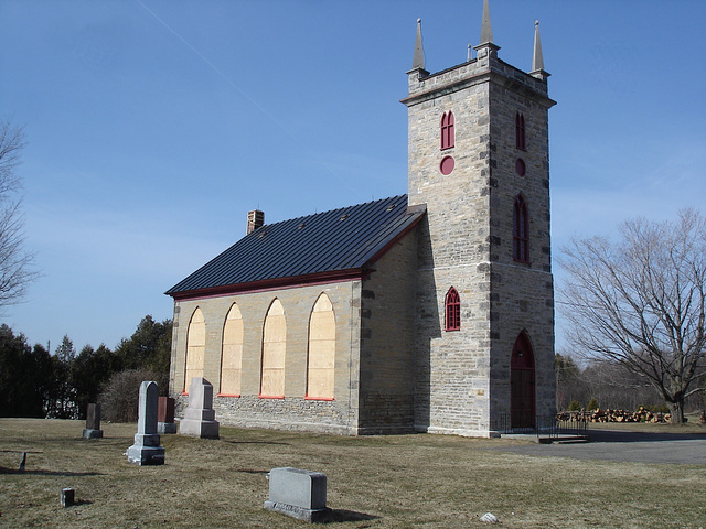 St.Mungos united cushing 1836 - Chatham ( Cushing).  Québec, CANADA.   19-03-2010