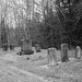 Newport center vault cemetery - Vermont USA .  28 mars 2010 - N & B