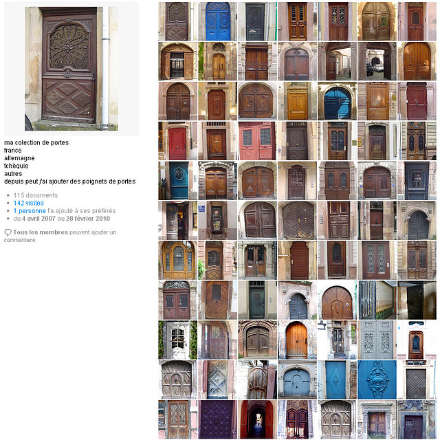 Capture album  "portes"