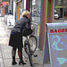 Bageri blonde Danish mature biker in chunhy hammer heeled boots / Postérisation
