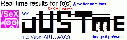 ﴾͡๏̯͡๏﴿ tweet ﴾͡๏̯͡๏﴿ →SeX =is=JUST me