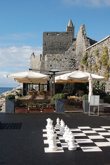 fortikaĵo en Portovenere - Festung in Portovenere