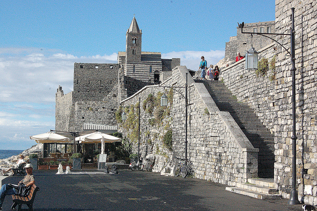 fortikaĵo en Portovenere - Festung in Portovenere