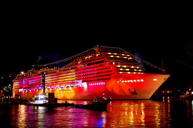 Taufe "MSC Magnifica" in Hamburg