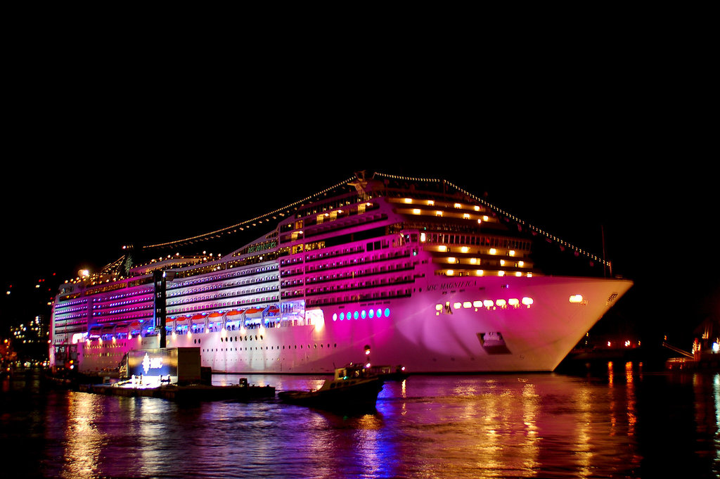 Taufe "MSC Magnifica" in Hamburg