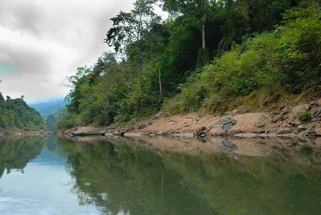 The river cruise on the Nam Ou