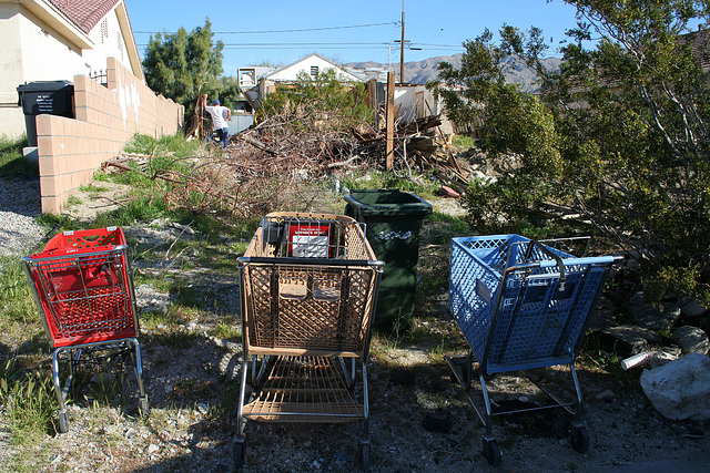 4th Street Demolition - Audience of Carts (4045)