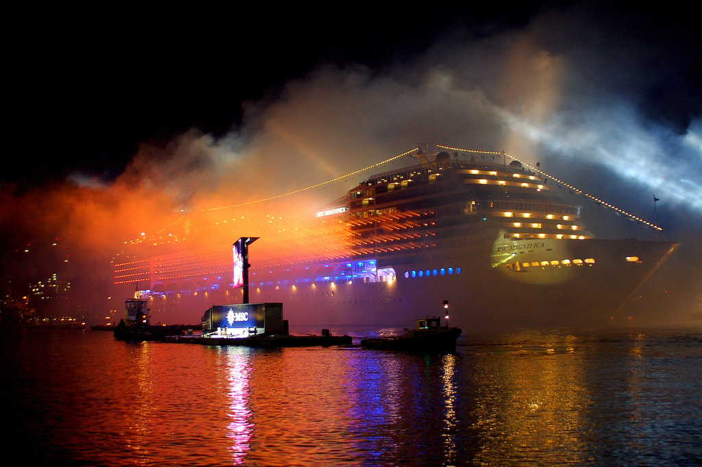 Taufe "MSC Magnifica" in Hamburg