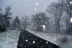 Schnee im März