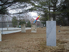 Union cemetery  / South Bolton. Québec, CANADA.  28 mars 2010