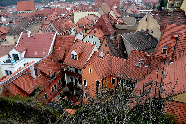 Meißen unter der Burg