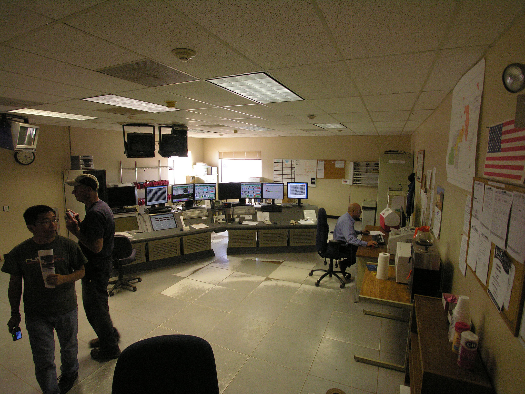 Calenergy Hoch Geothermal Plant Control Room (8889)