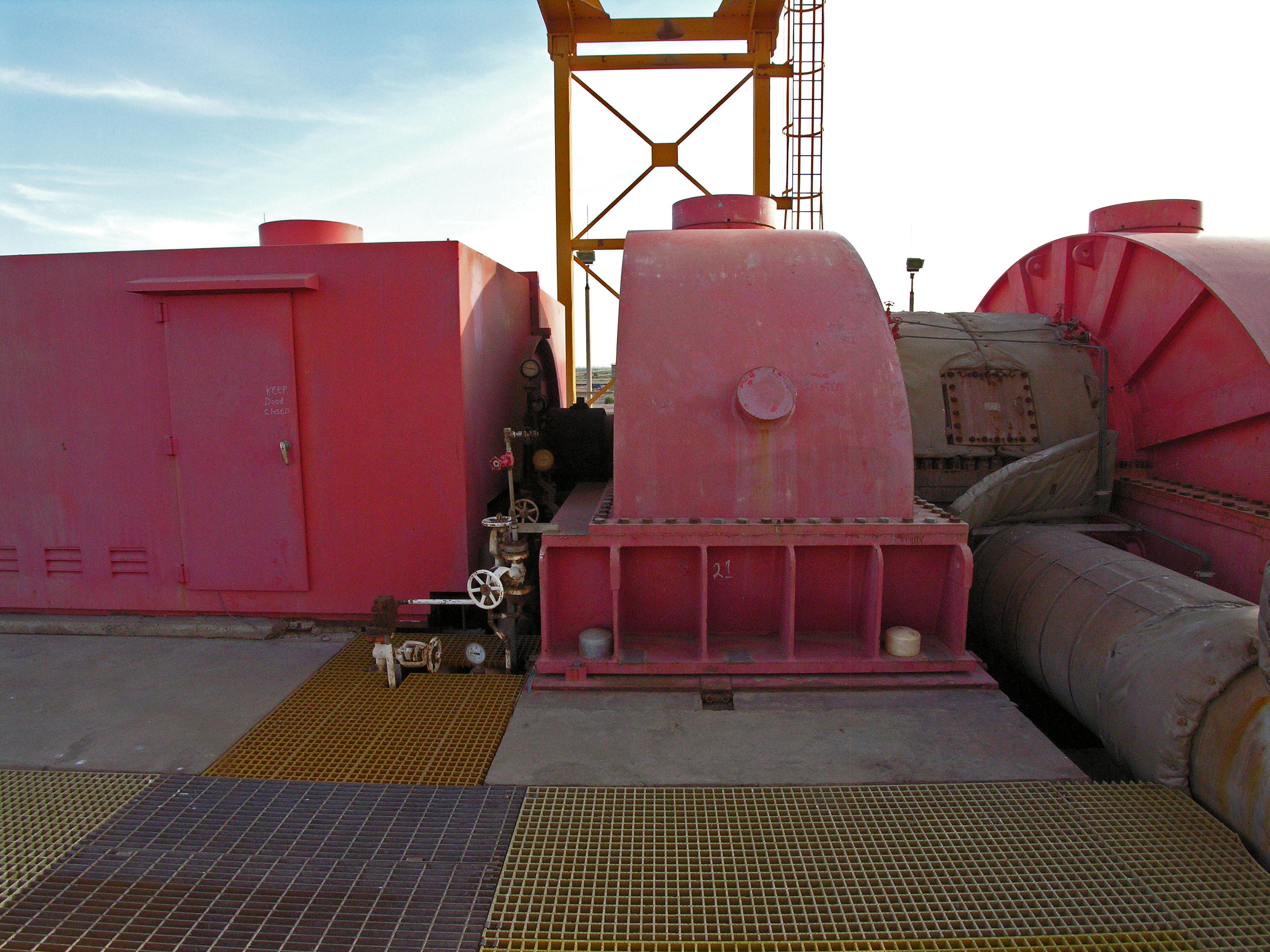 Calenergy Hoch Geothermal Plant Turbine Housing (8916)