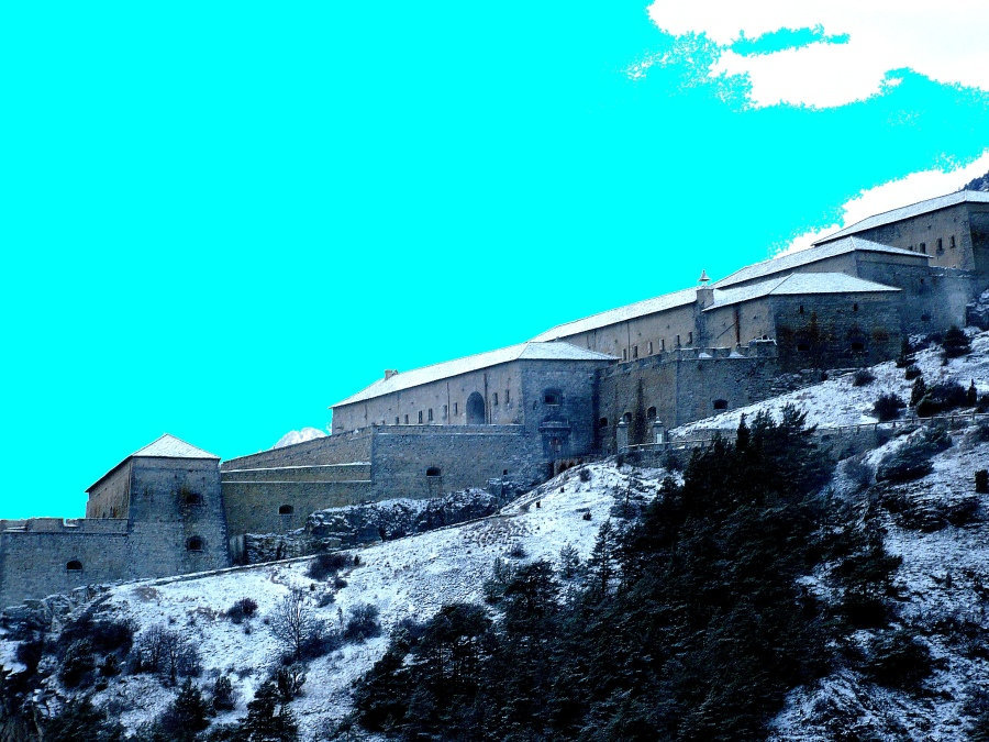 L esseillon entre Modane et Lanslebourg