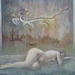 Dreaming Goguryo=Sonĝanta pri Goguryo=고구려를 꿈꾸며- Oil on canvas油彩 - 50x60cm - 0809