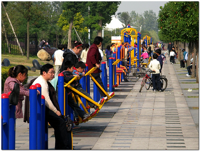 Fitness, Promenade Yangtse